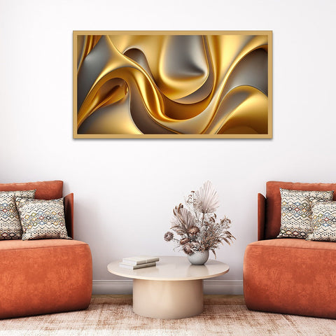 Abstract Canvas Wall Art Painting for Living Room Bedroom With Floating Frame