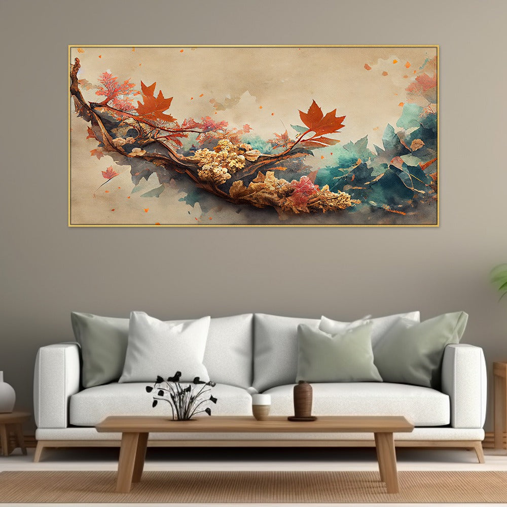 3D Art Natural Illustration Floating Frame Canvas Painting For Wall DÃ©cor