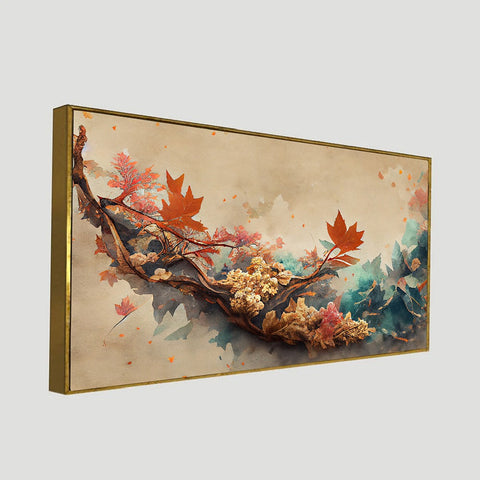 3D Art Natural Illustration Floating Frame Canvas Painting For Wall DÃ©cor