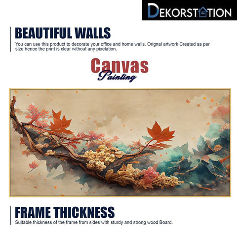 3D Art Natural Illustration Floating Frame Canvas Painting For Wall DÃ©cor