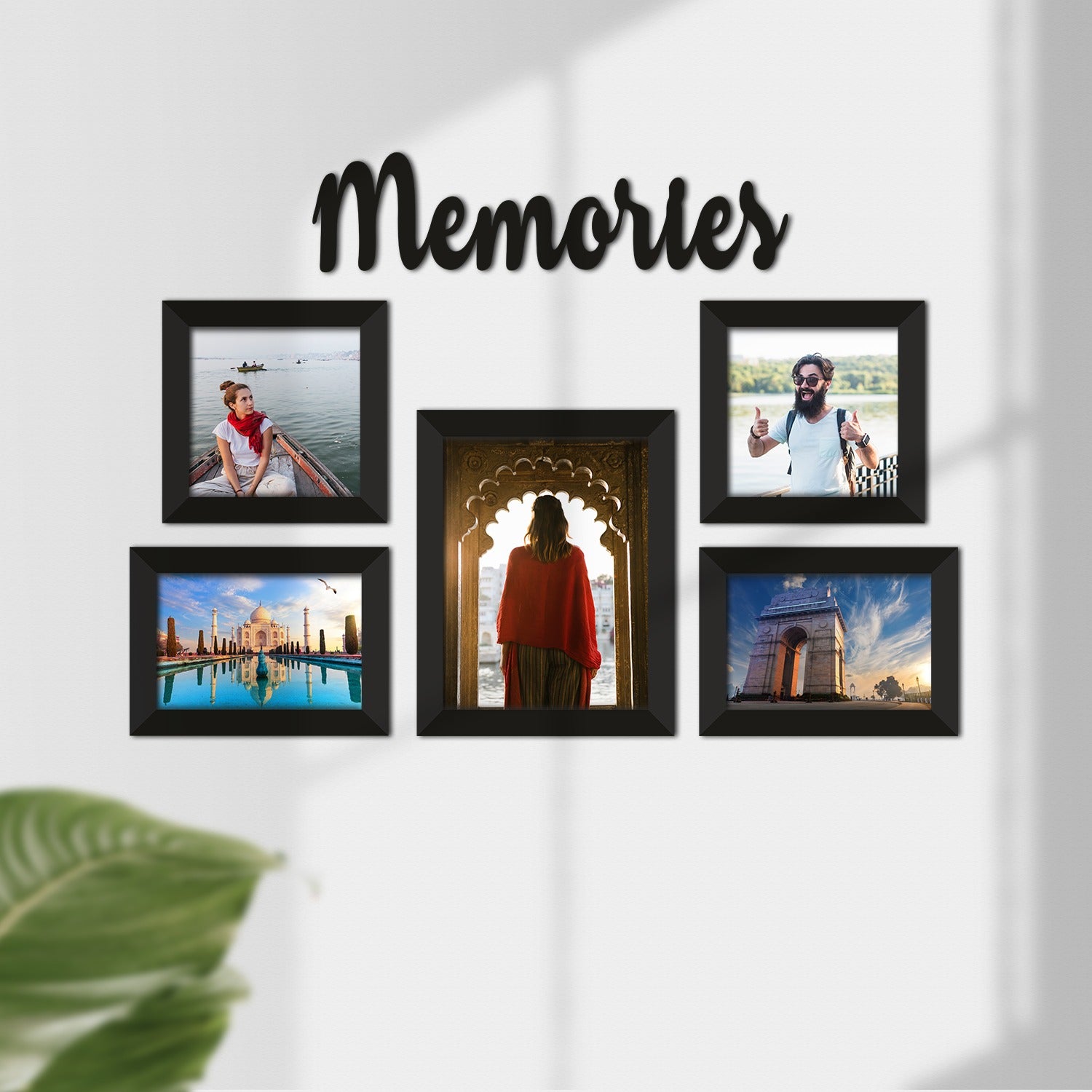 Family Love Memories Home Photo Frame Collage Set For Home Decor (MEMORIES)