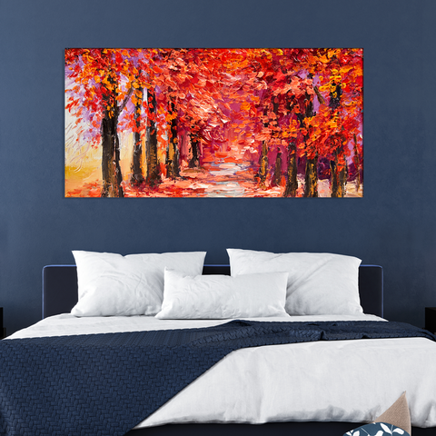 Beautiful Forest and Tree Canvas Print Wall Painting