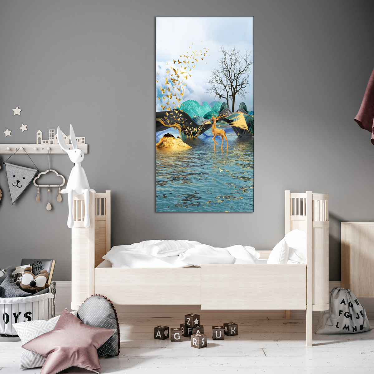 Abstract View Canvas Wall Painting