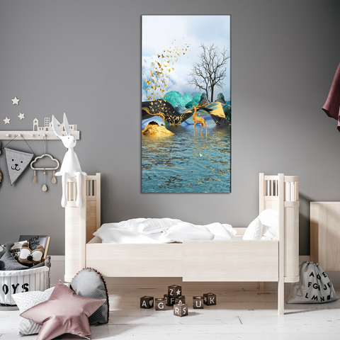 Abstract View Canvas Wall Painting