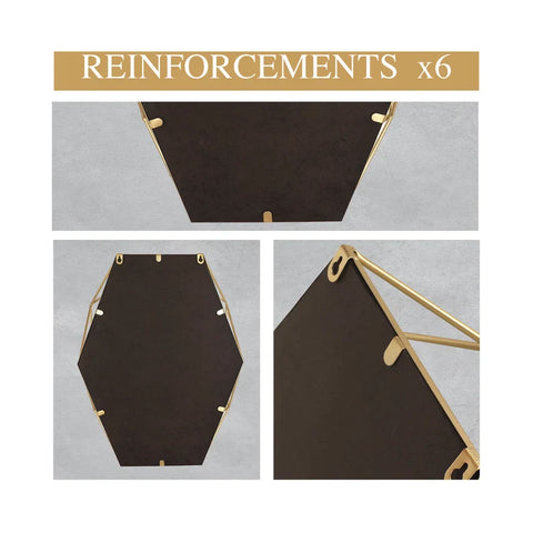 Geometric Dressing Wall Mirror