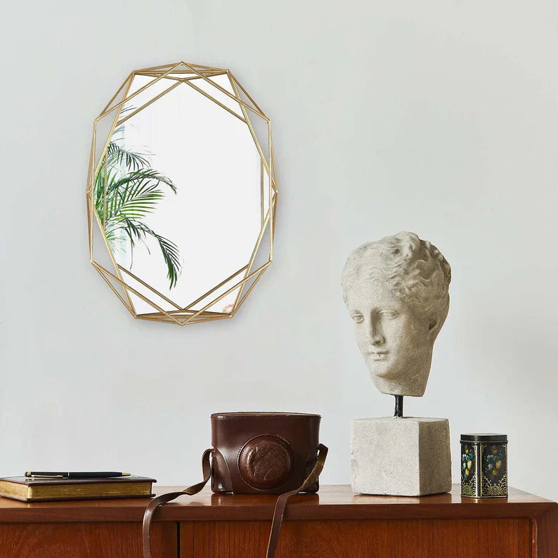 Geometric Dressing Wall Mirror