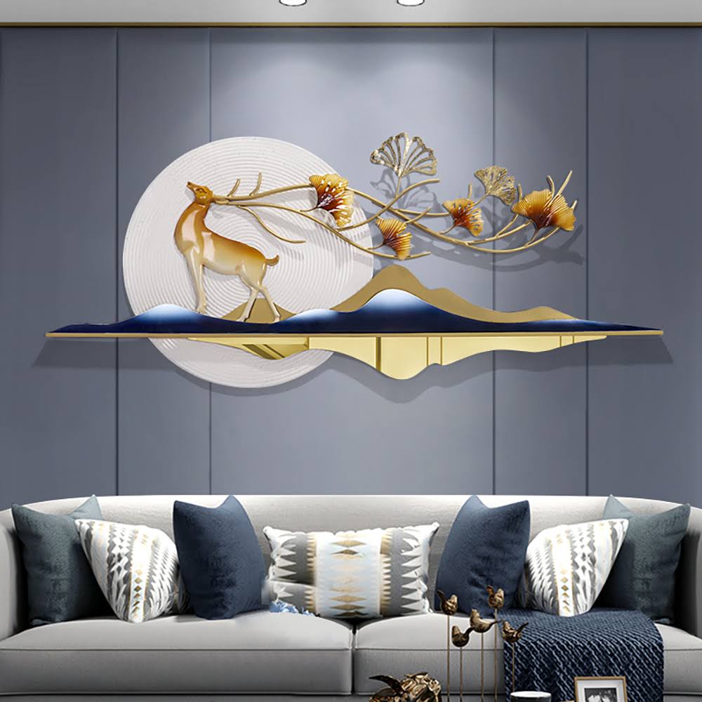 Deer Metal Wall Art