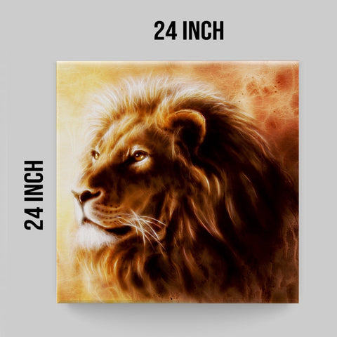 Large Wildlife Canvas Wall Art Painting for Living Room, Home, and Office.