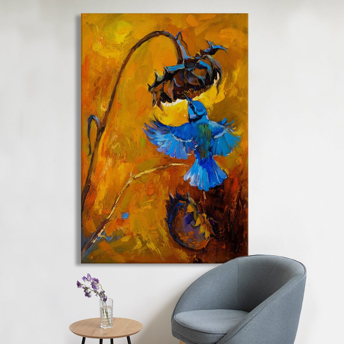 Modern Art Large Canvas Paintings. Framed Digital Reprints of Famous and Vibrant Artwork