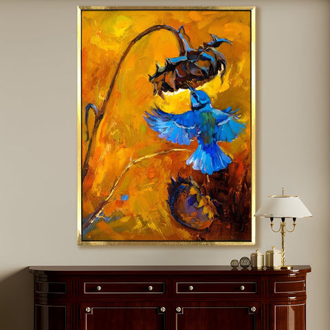 Modern Art Large Canvas Paintings. Framed Digital Reprints of Famous and Vibrant Artwork