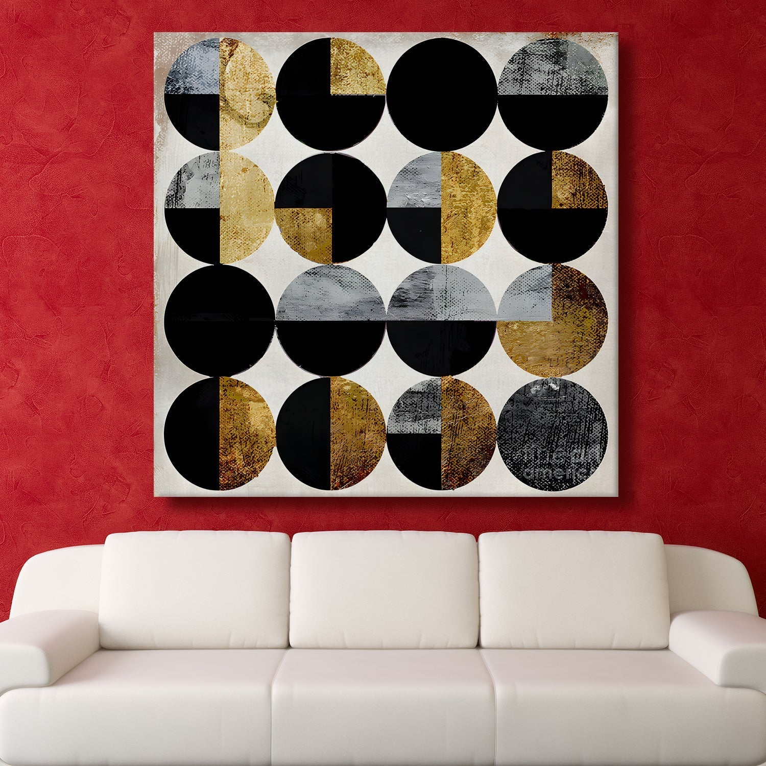 Modern Art Large Canvas Paintings. Framed Digital Reprints of Famous and Vibrant Artwork