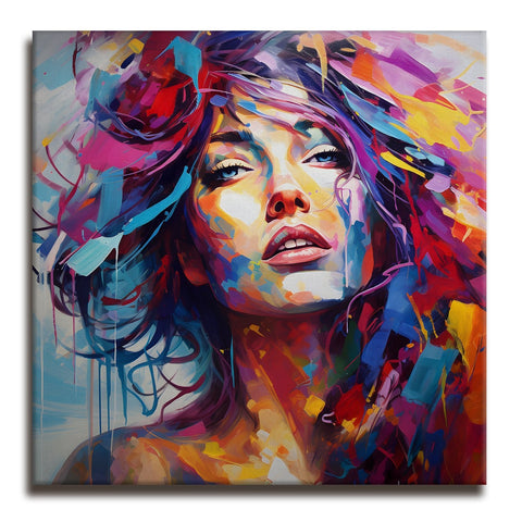 Modern Art Large Canvas Paintings. Framed Digital Reprints of Famous and Vibrant Artwork