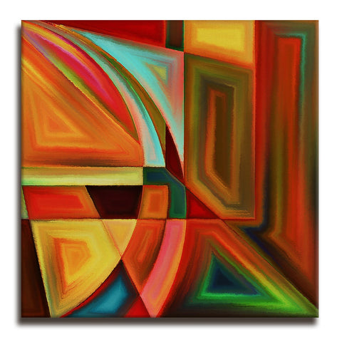 Modern Art Large Canvas Paintings. Framed Digital Reprints of Famous and Vibrant Artwork