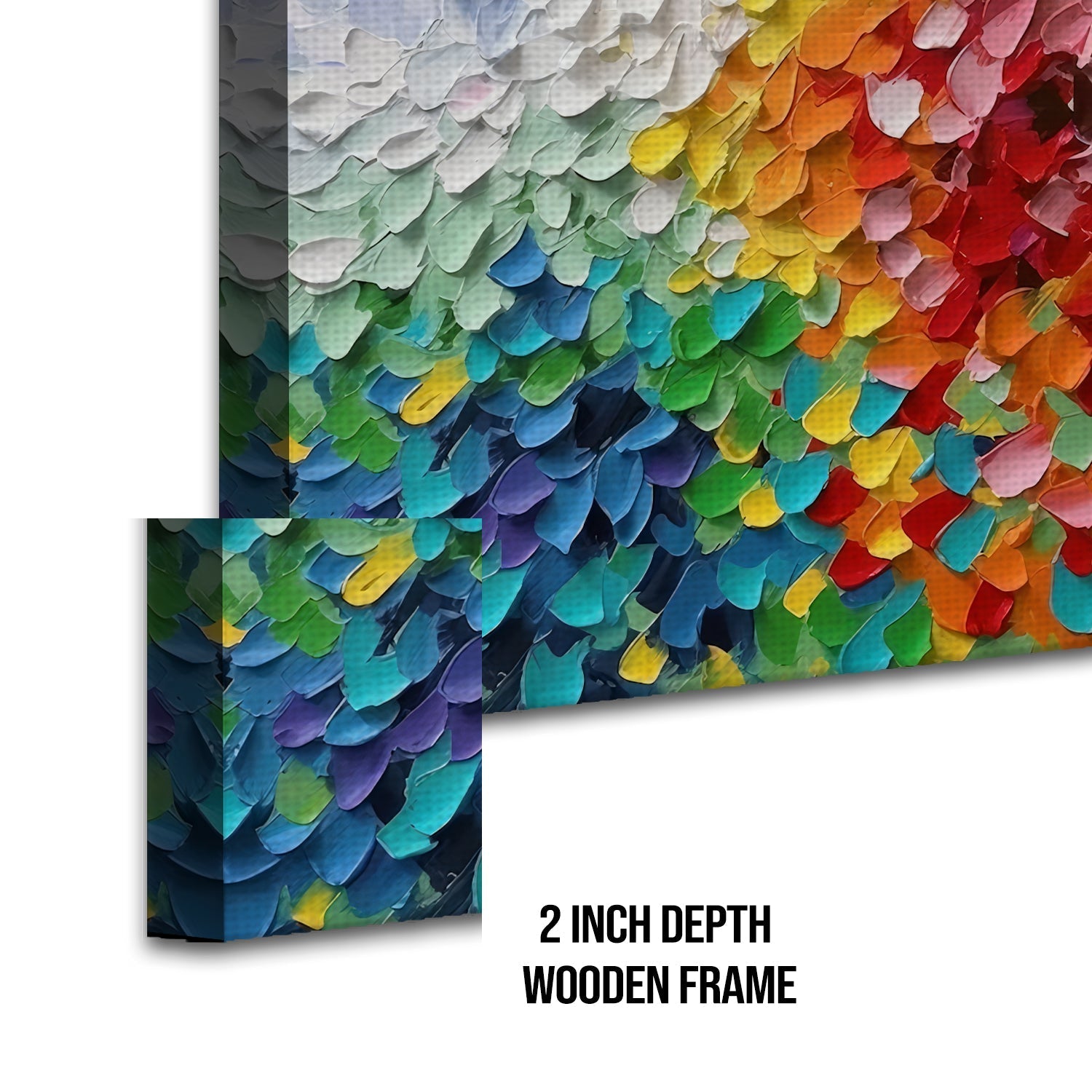 Modern Art Large Canvas Paintings. Framed Digital Reprints of Famous and Vibrant Artwork