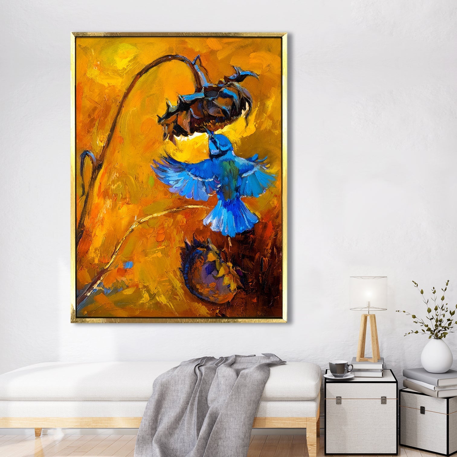 Modern Art Large Canvas Paintings. Framed Digital Reprints of Famous and Vibrant Artwork