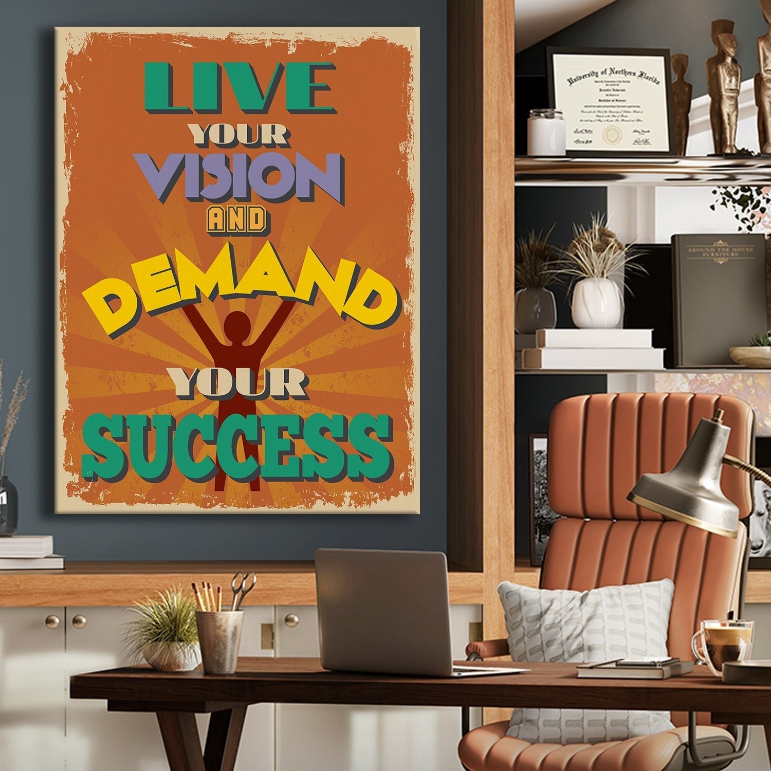 Motivational Canvas Posters With Inspiring Quotes in Large Size for Office and Startups.