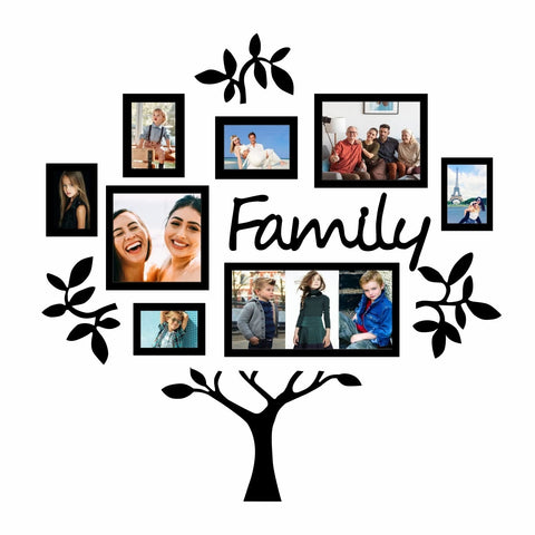 Personalised Family Tree Collage Set Celebrate Love and Togetherness with Style