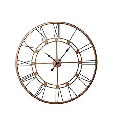 Vintage Metal Analog Round Clock