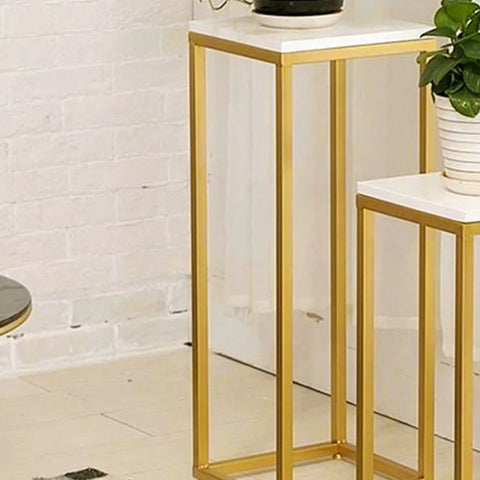 Minimalist Design Golden Table Set of 3