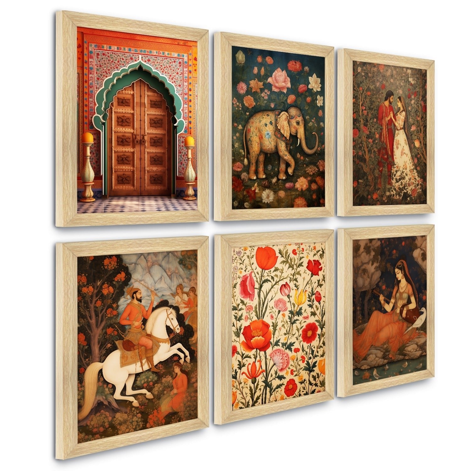 Traditional Art Paintings: Enhance Your Home Décor with Framed Pichwai and Madhubani Masterpieces - Perfect for Living Rooms, Bedrooms, and Office Spaces(ARTFM002)