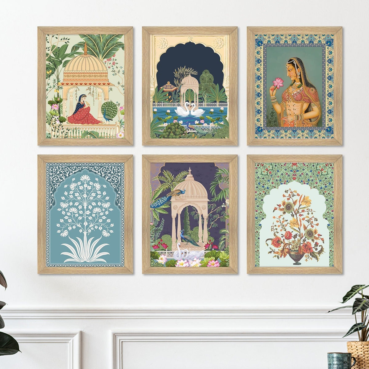 Traditional Art Paintings: Enhance Your Home Décor with Framed Pichwai and Madhubani Masterpieces - Perfect for Living Rooms, Bedrooms, and Office Spaces(ARTFM004)