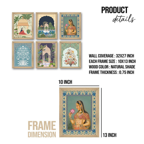 Traditional Art Paintings: Enhance Your Home Décor with Framed Pichwai and Madhubani Masterpieces - Perfect for Living Rooms, Bedrooms, and Office Spaces(ARTFM004)